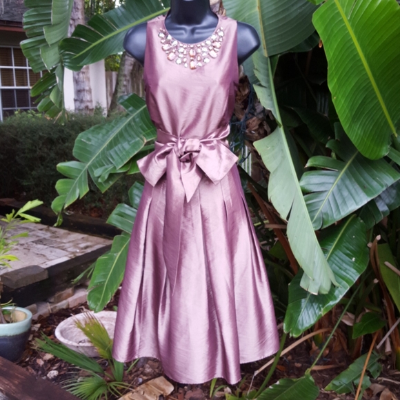 Eliza J Dresses & Skirts - Eliza j metallic bronze dress